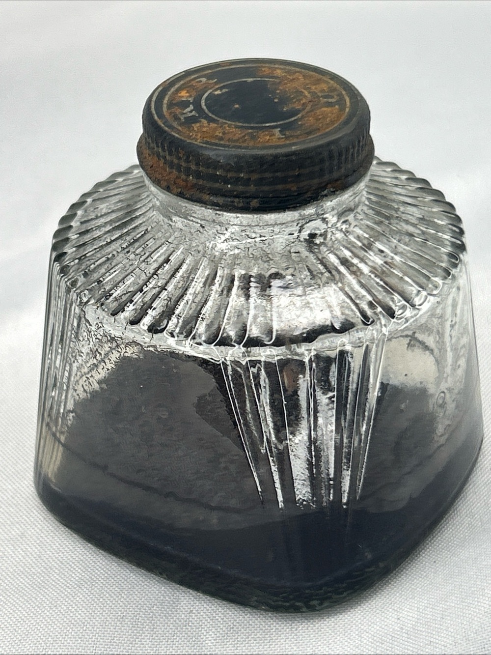 Parker Antique Inkwell bottle original cap rare look gift